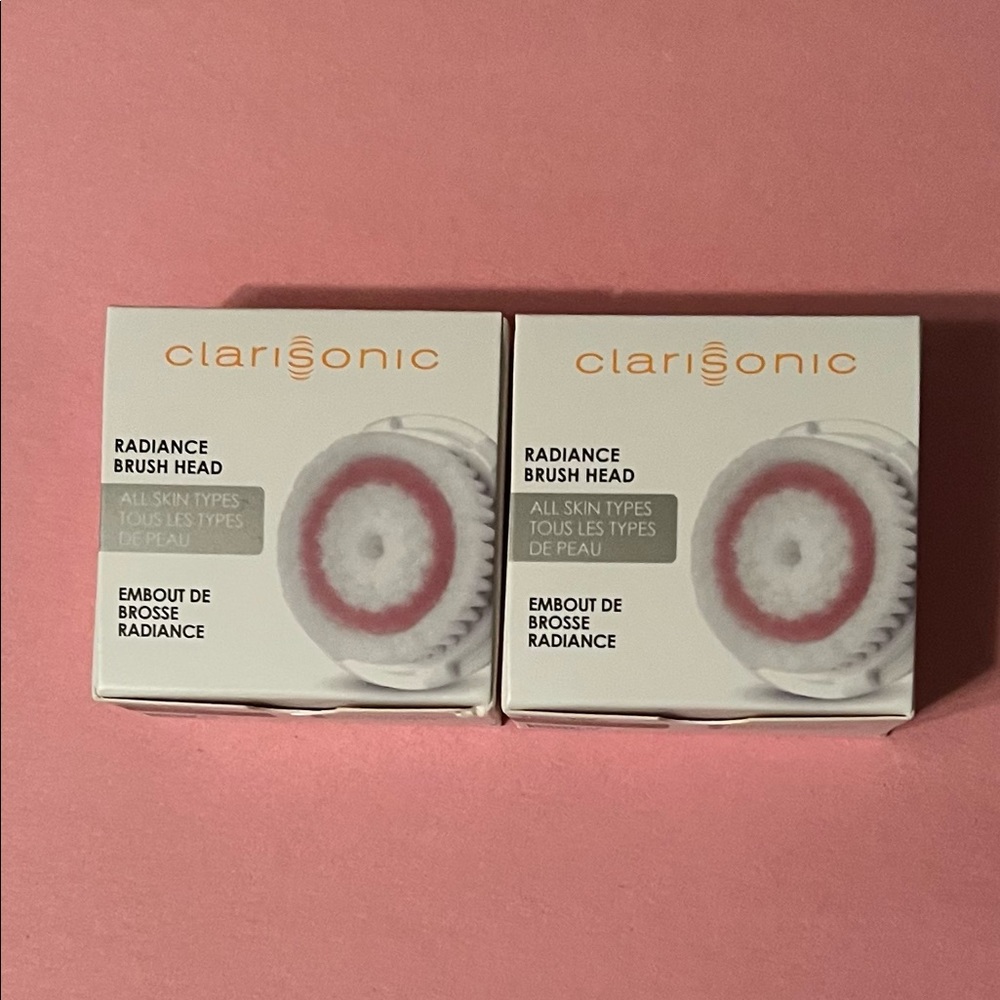 2 Clarisonic Radiance Brush Head (NIB)